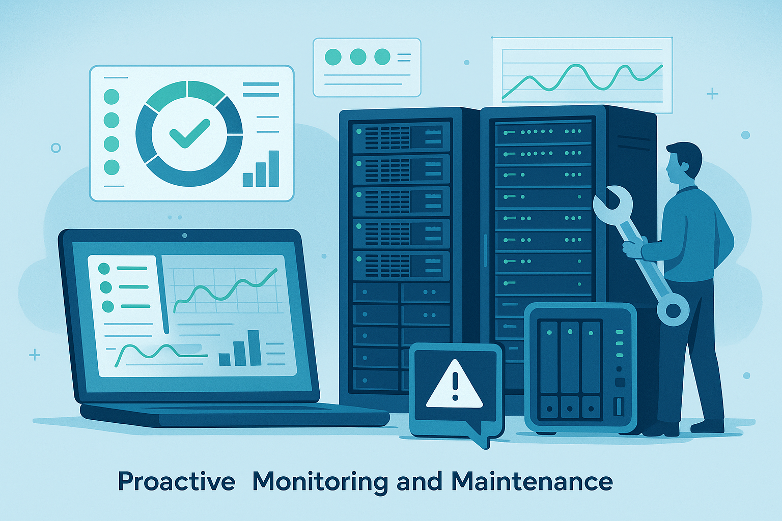 Proactive Monitoring & Maintenance for NAS/Servers
